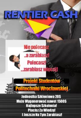 plakat rentier