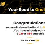ROAD21BTC - Zdobywaj Satoshi oraz promuj swoje projekty w których działasz na codzień