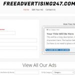 Freeadvertising247 czyli free reklama Twojego linku partnerskiego