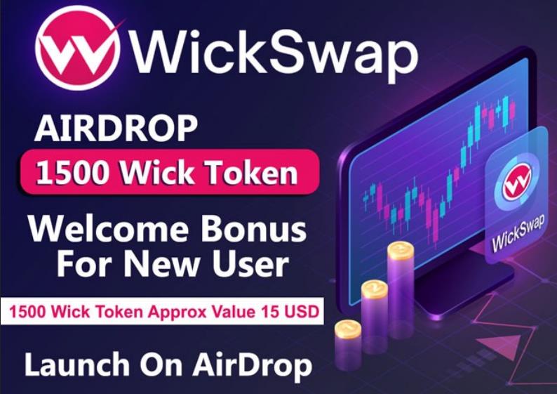 Airdrop WickSwap – Wpada 1500 WICK (15 $)